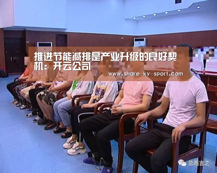 推进节能减排是产业升级的良好契机:开云公司(图3) 开云官方